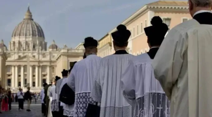 Participantes da 13ª peregrinação Summorum Pontificum no Vaticano ?? 