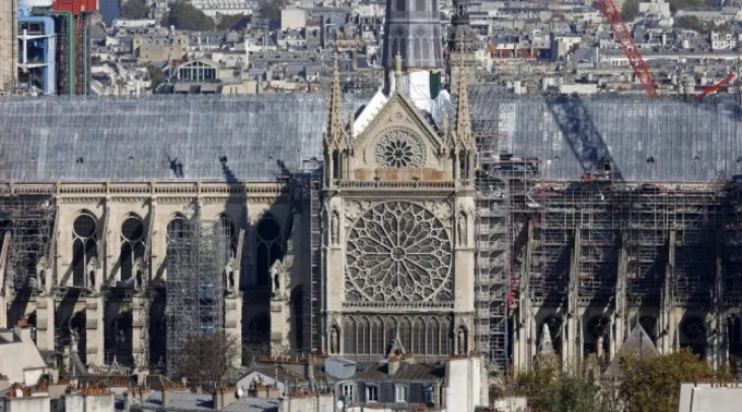 Notre Dame de Paris em 25 de outubro de 2024 ?? 