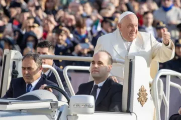 Papa Francisco em audiência geral no Vaticano