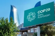 Anúncio da COP 29 em Baku, Aazerbaijão.