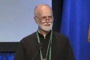 Dom Borys Gudziak ontem (13) na reunião anual de outono da USCCB em Baltimore, no Estado de Maryland, EUA.