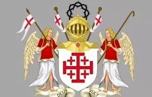 Brasão da Ordem do Santo Sepulcro.