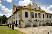 A sede do Museu de Arte Sacra de São Paulo