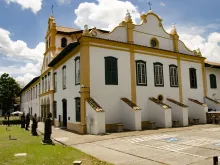 A sede do Museu de Arte Sacra de São Paulo