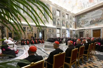 Papa Francisco em audiência com membros do dicastério para a Cultura e a Educação