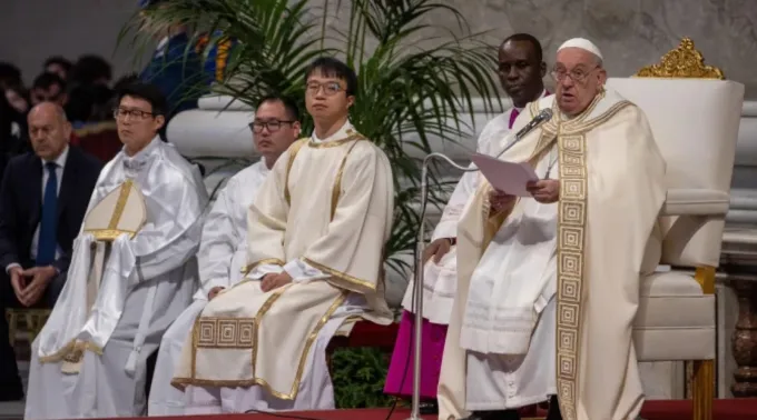 Papa Francisco fala na Solenidade de Cristo Rei na basílica de São Pedro ?? 