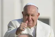 Papa Francisco em audiência geral na praça de São Pedro, no Vaticano, em 13 de novembro de 2024.