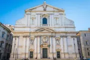 A igreja jesuíta de Gesù, em Roma, onde está prevista uma missa e vigília para "católicos LGBT" em setembro da ano que vem.