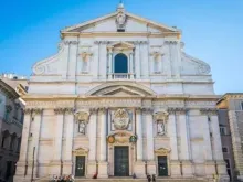 A igreja jesuíta de Gesù, em Roma, onde está prevista uma missa e vigília para "católicos LGBT" em setembro da ano que vem.