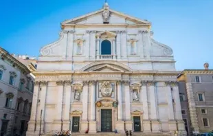 A igreja jesuíta de Gesù, em Roma, onde está prevista uma missa e vigília para "católicos LGBT" em setembro da ano que vem.