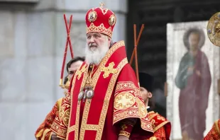 O patriarca ortodoxo de Moscou, Kirill.