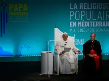 Papa Francisco no encontro “Religiosidade Popular no Mediterrâneo”