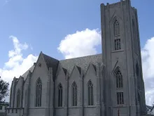 Catedral de Cristo Rei em Reykjavik, Islândia.