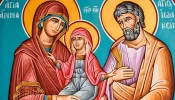 São Joaquim e sant’Ana com a Virgem Maria 