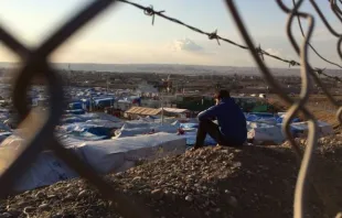 Campo de refugiados em Erbil, no Curdistão iraquiano.