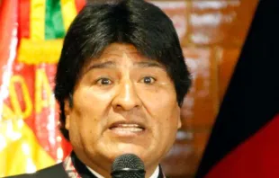 Evo Morales Crédito: Wikipédia, domínio público