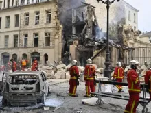 Explosão no centro de Paris