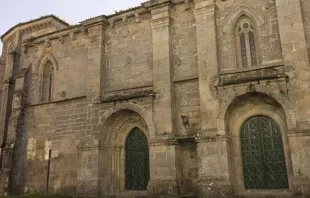 Fachada do convento de Santa Clara em Pontevedra (Espanha).