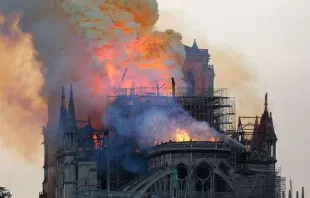 Incêndio na Catedral de Notre Dame.