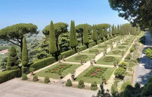 Jardins pontifícios em Castel Gandolfo