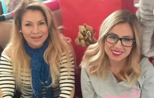 Lianna Rebolledo e sua filha Jeanette, falecida em 2018.