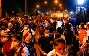 Protesto de 5 de abril em Lima