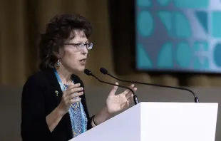 Mary Healy no Congresso Eucarístico Internacional de Budapeste 