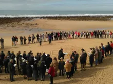 Oração na praia de Cádiz 