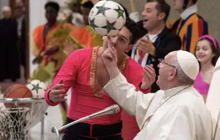 Papa Francisco na Audiência Geral de 2 de janeiro de 2019.