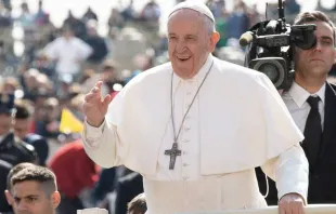 Papa Francisco na Audiência Geral.