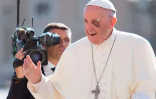 Papa Francisco durante a Audiência Geral.