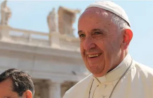 Papa Francisco durante a Audiência Geral.