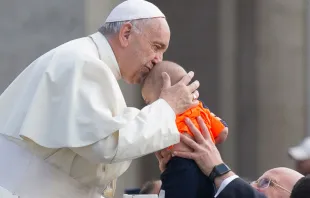 Papa Francisco durante a Audiência Geral.