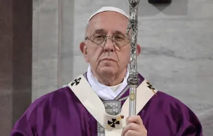 Papa Francisco celebra Missa na Basílica de Santa Sabina, em Roma 