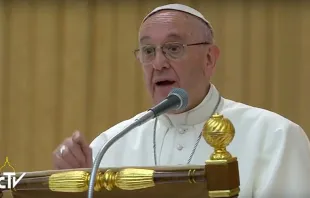 Papa Francisco em encontro com Movimentos Populares.