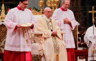 Papa Francisco durante a Missa da Epifania do Senhor 