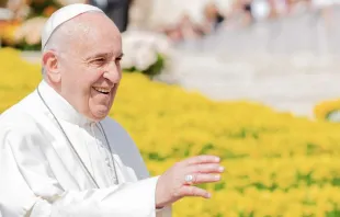 Papa Francisco na Audiência Geral.