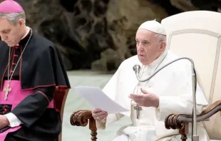 Papa Francisco na Audiência Geral.