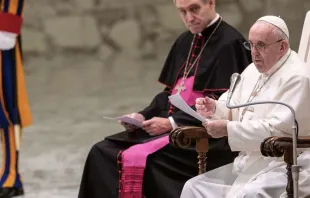 Papa Francisco na Audiência Geral.