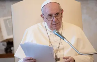 Papa Francisco na Audiência Geral.