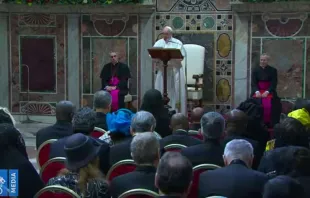 Papa Francisco com o Corpo Diplomático junto à Santa Sé.