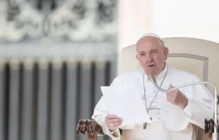 Papa Francisco na Audiência Geral.