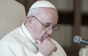 Papa Francisco na Audiência Geral.