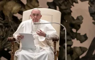 Papa Francisco na Aula Paulo VI