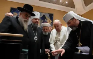 Papa se encontra com o Conselho Pan-Ucraniano de Igrejas e Organizações Religiosas da Ucrânia