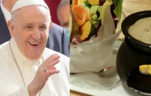 Papa Francisco e Prato de Bagna cauda