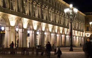 Praça San Carlo de Turim.