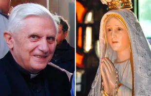 Cardeal Joseph Ratzinger e Nossa Senhora de Fátima