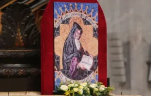 Imagem de São Gregório de Narek no Vaticano.