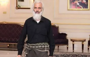 Pe. Tom Uzhunnalil após sua libertação.